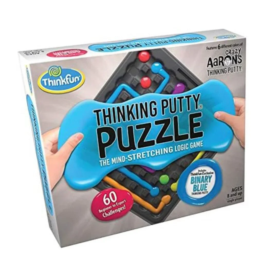 ThinkFun Crazy Aaron’s Thinking Putty Puzzle STEM Brain Game Complete